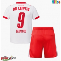 Camiseta RB Leipzig Johan Bakayoko #9 Primera Equipación para niños 2025-26 manga corta (+ pantalones cortos)